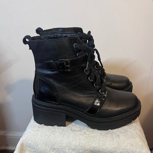 Naturalizer Platform Combat Boots